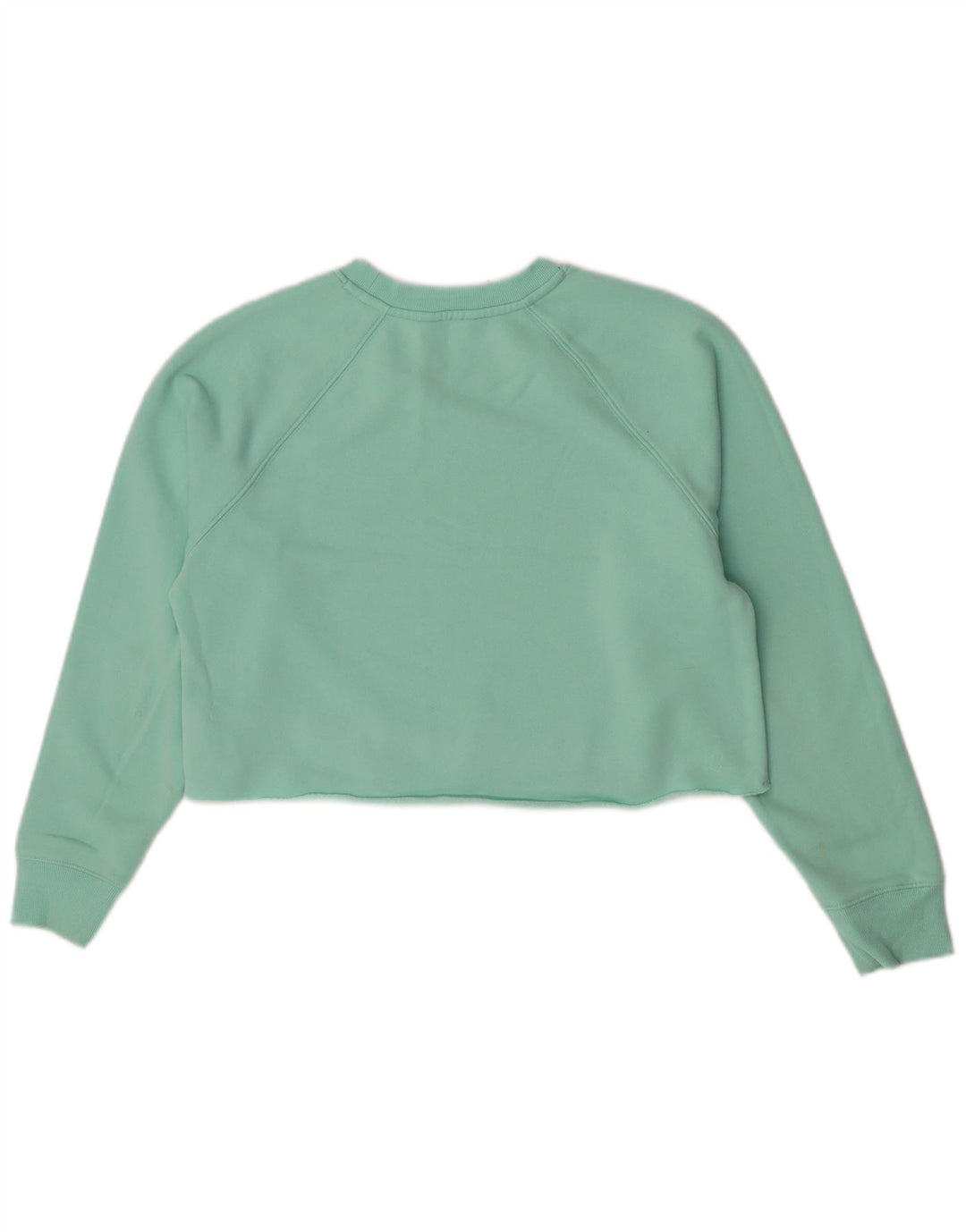 Damska bluza oversize Dkny Crop UK 10, mała, turkusowa bawełna