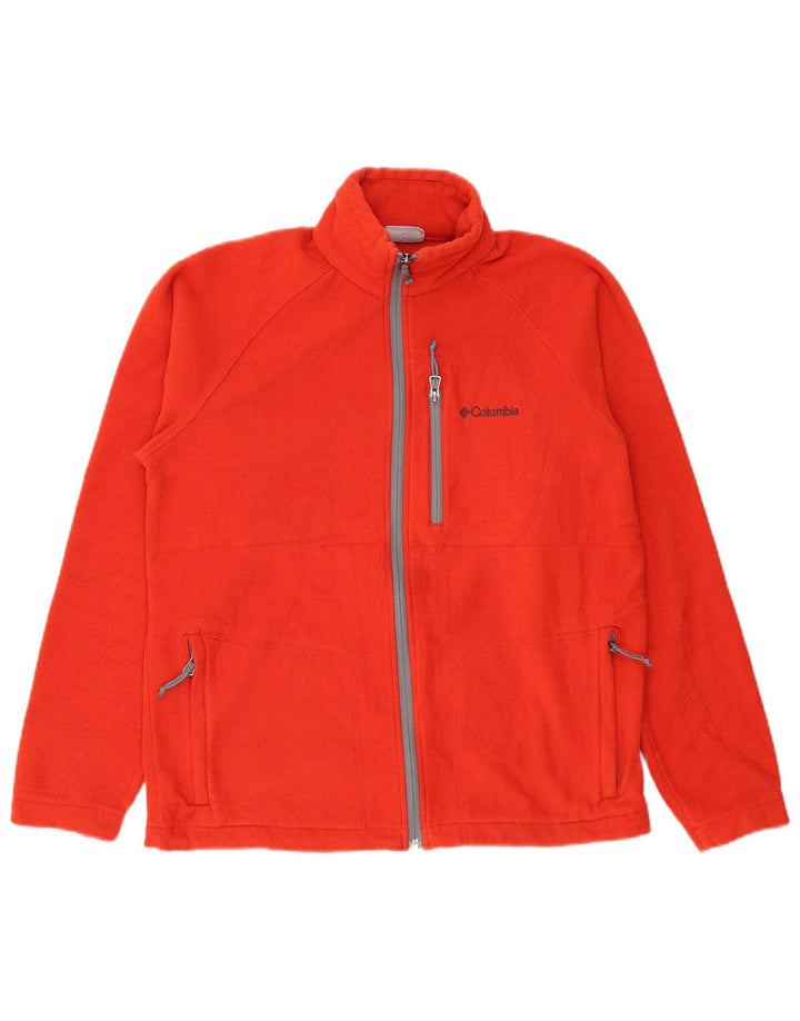 Męska kurtka polarowa Columbia UK 36 Small Red Polyester