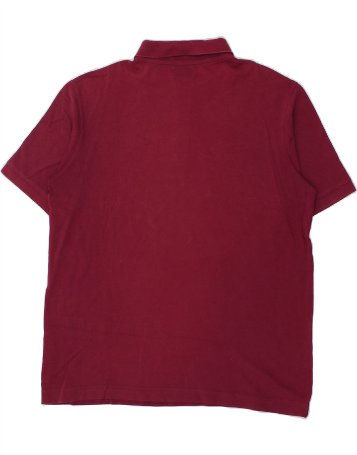 KAPPA Mens Polo Shirt XL Burgundy Vintage Kappa and Second-Hand Kappa from Messina Hembry 