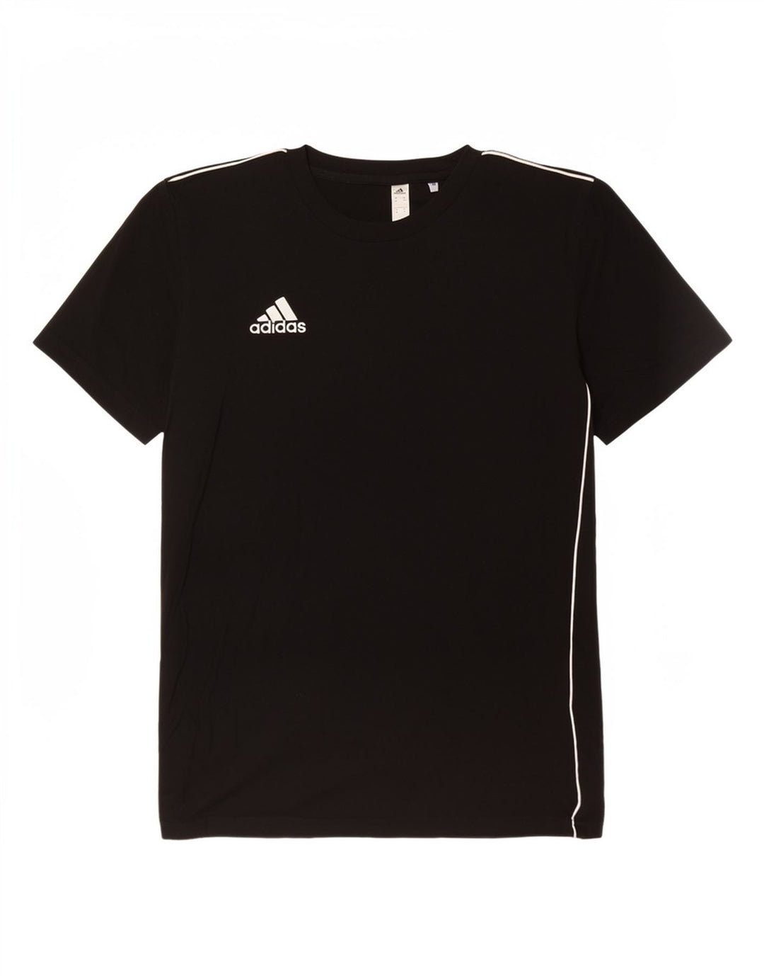 Adidas Męski T-shirt Top Średni Czarny Bawełniany