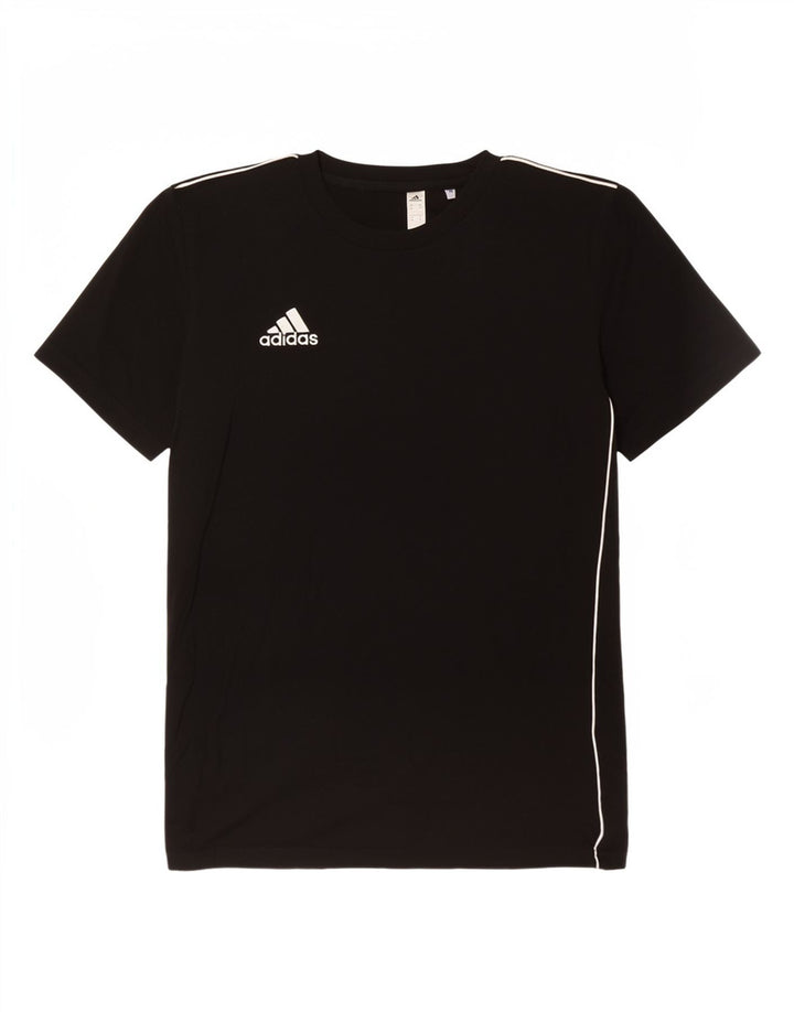 Adidas Męski T-shirt Top Średni Czarny Bawełniany