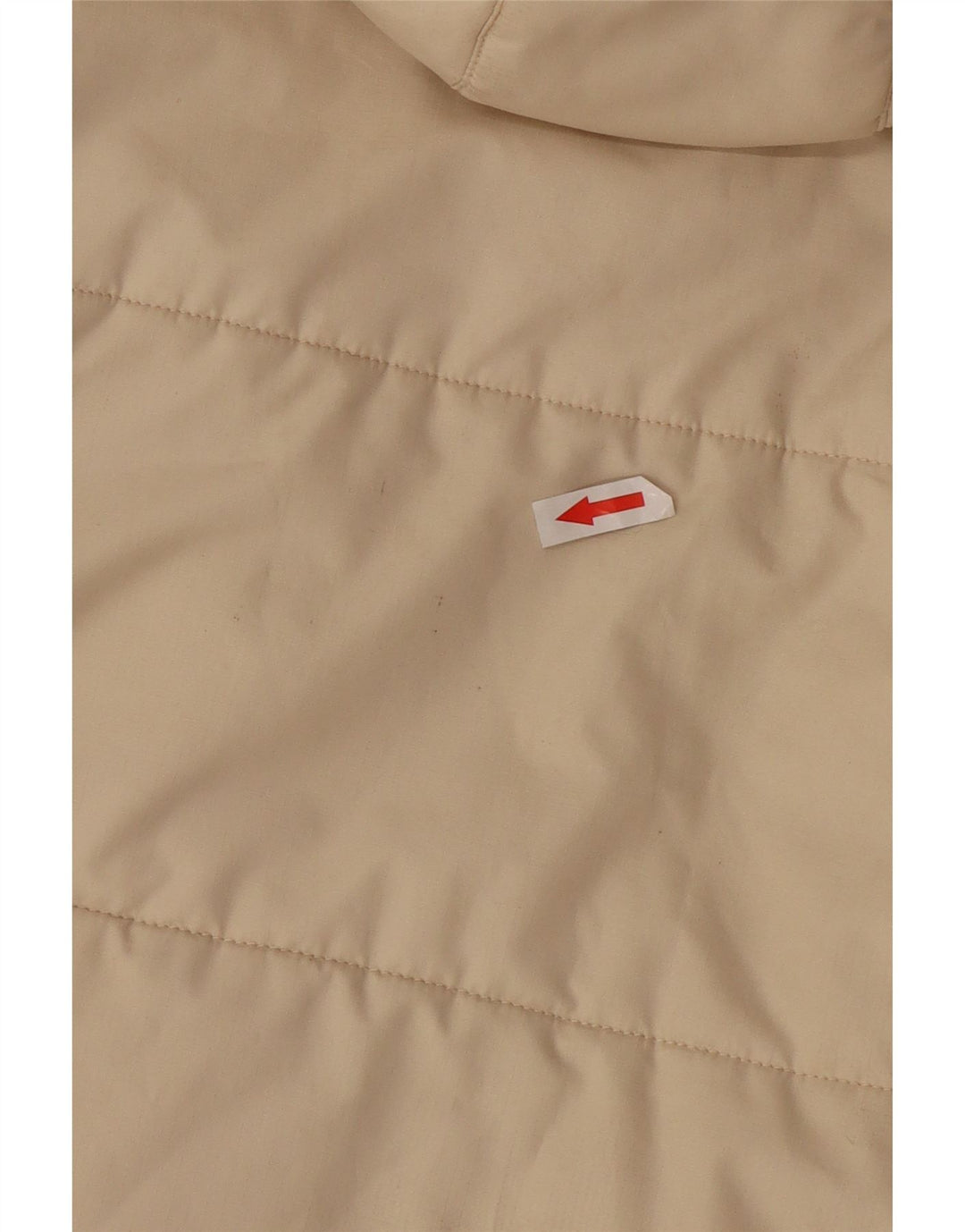Damski ocieplany płaszcz z kapturem Jack Wolfskin UK 12/14 Średni złamanej bieli