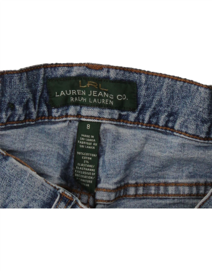 RALPH LAUREN Womens Straight Jeans US 8 Medium W32 L29 Blue Cotton Vintage Ralph Lauren and Second-Hand Ralph Lauren from Messina Hembry 