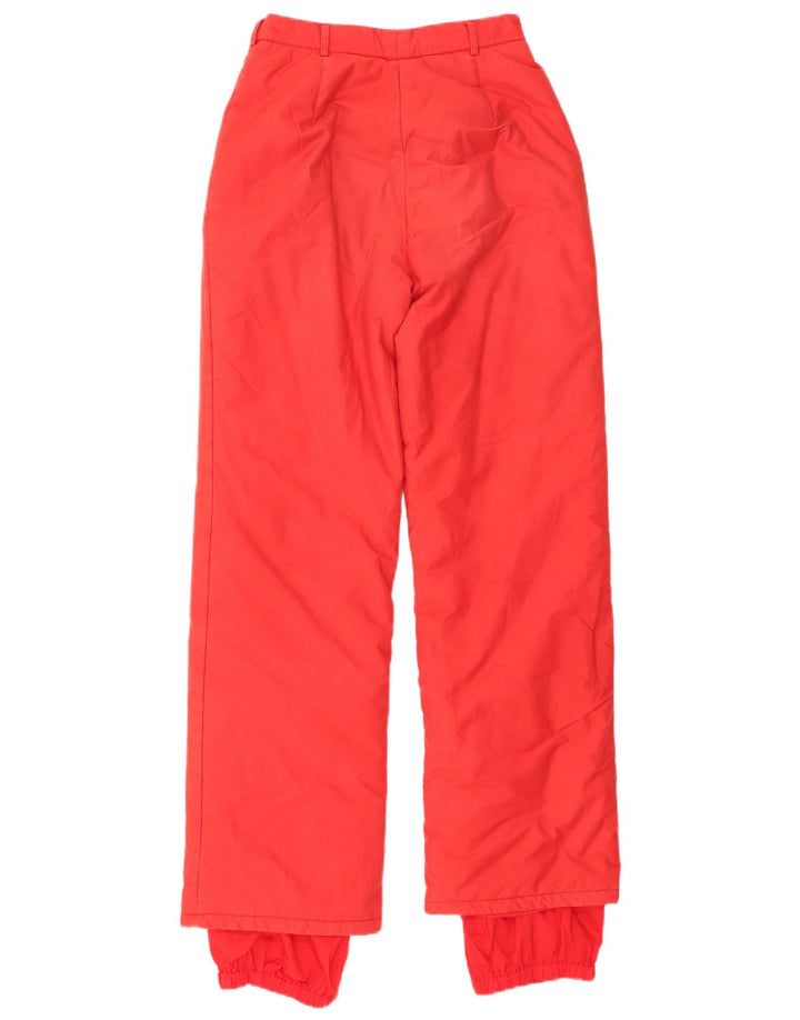 Damskie spodnie narciarskie Fila UK 8 Small Red Cotton