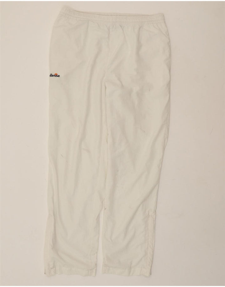 Męskie spodnie dresowe ELLESSE IT 52 XL, biały poliester