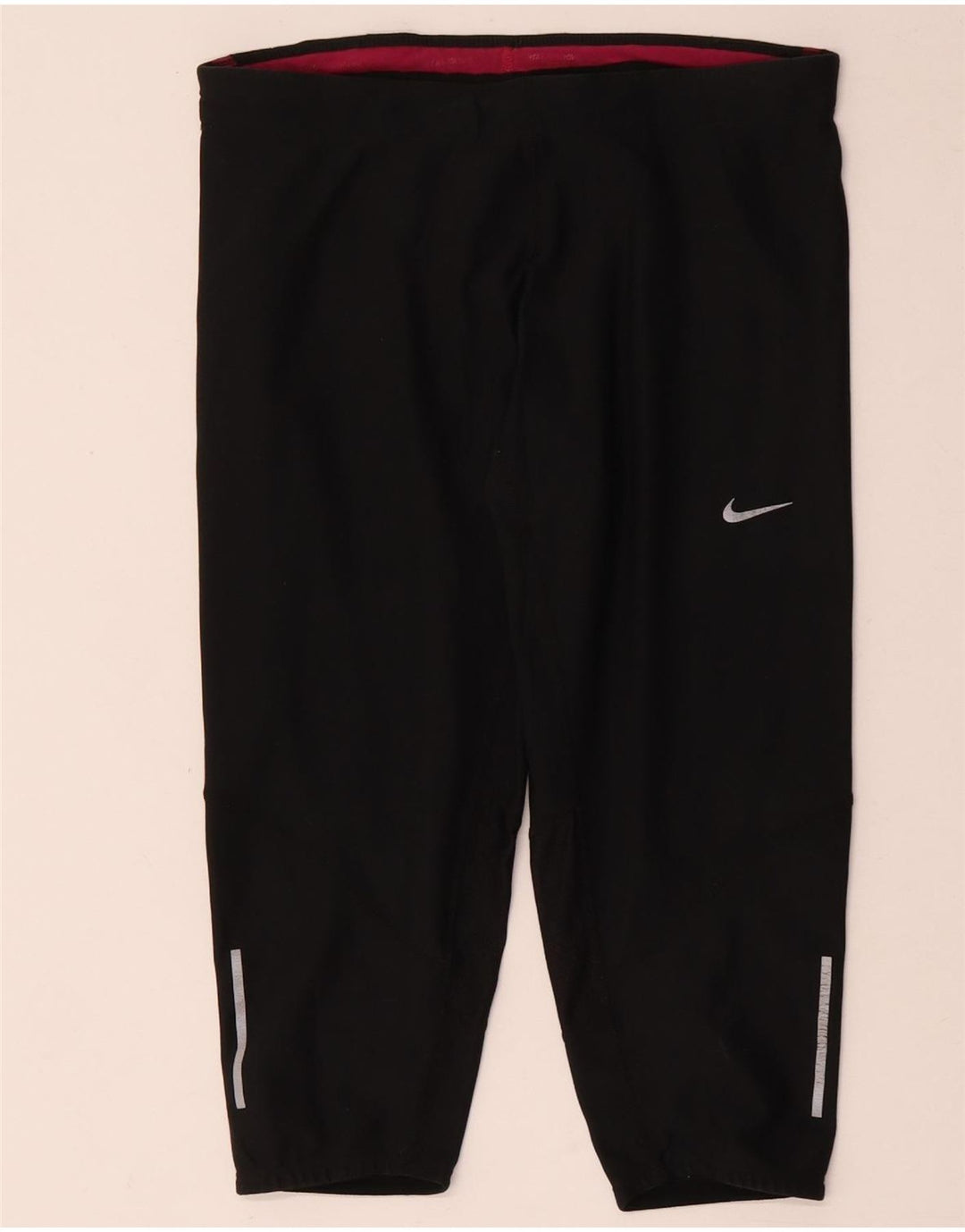 Damskie legginsy Nike Dri Fit Capri UK 12, średnie czarne