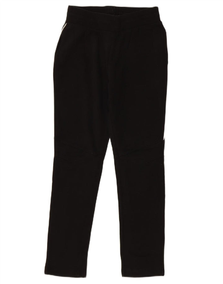 ARENA Mens Tracksuit Trousers Small  Black Cotton