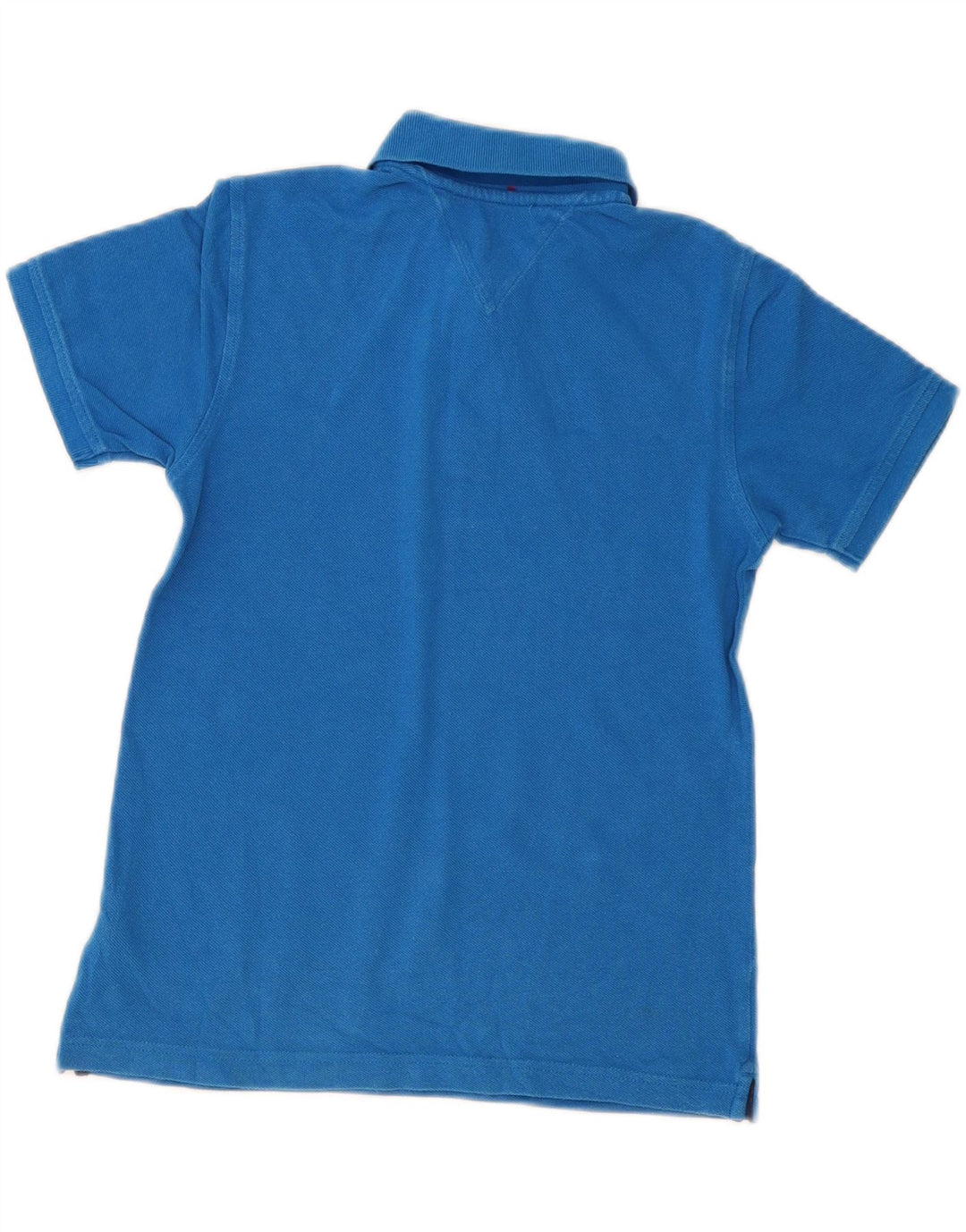 Chłopięca koszulka polo Tommy Hilfiger 8-9 lat, niebieska, bawełniana