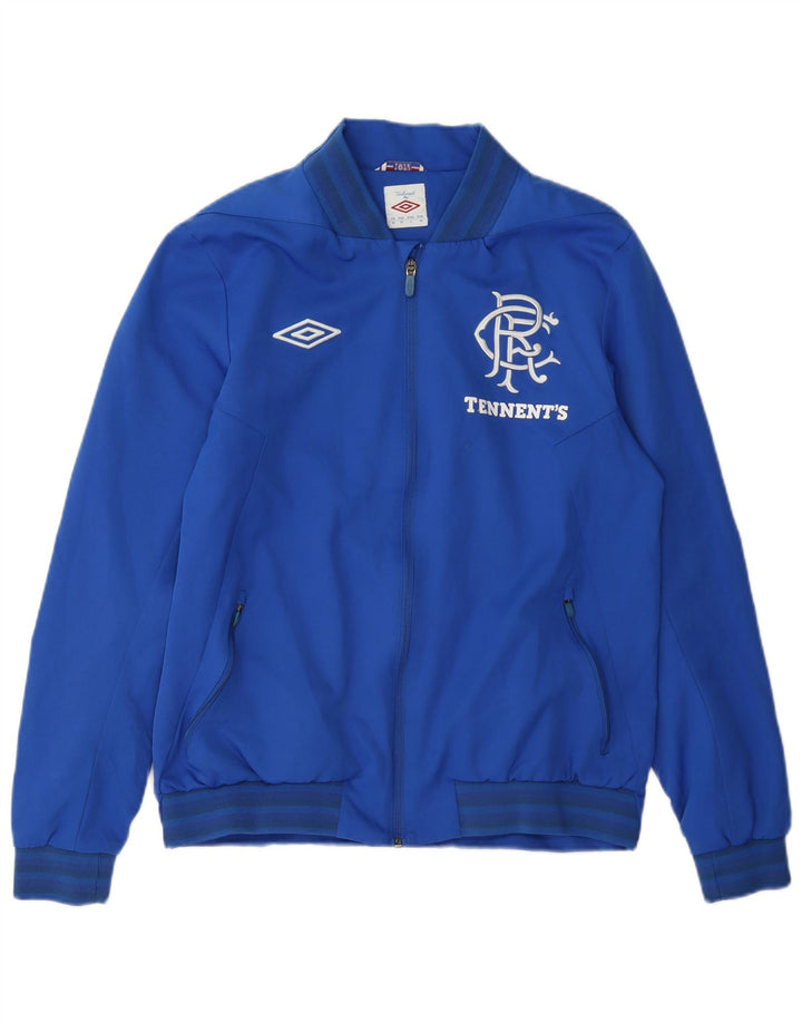 Męska kurtka dresowa Umbro Rangers Graphic w kolorze średnioniebieskim, z poliestru