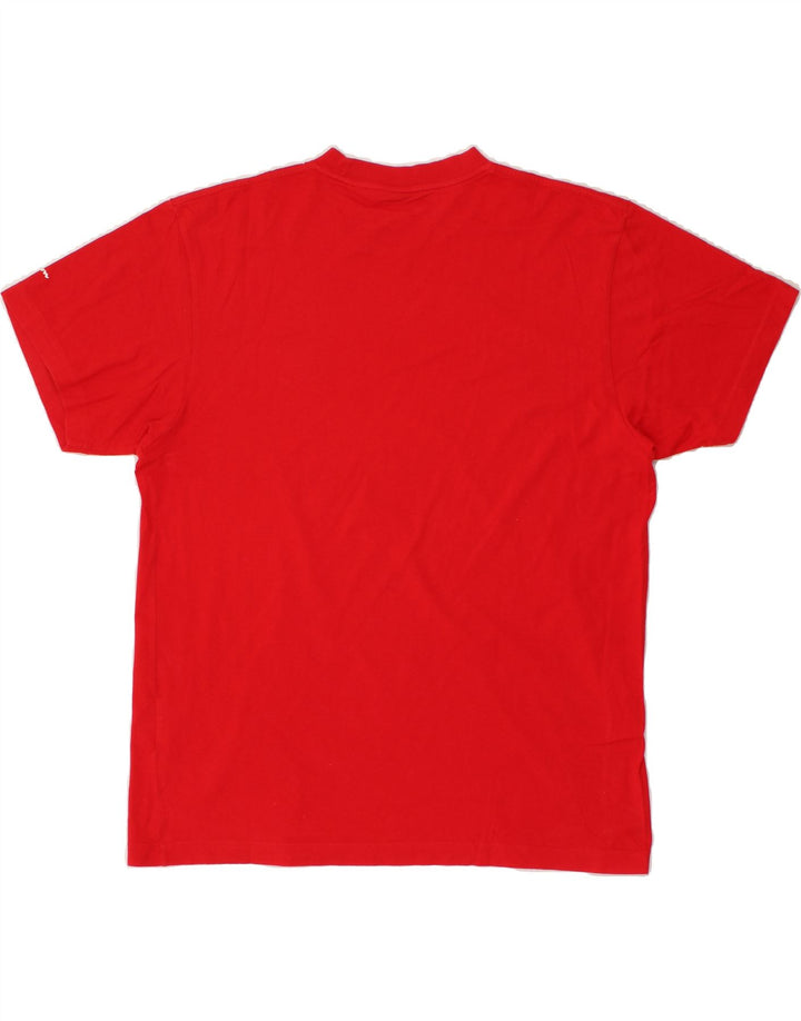 CHAMPION Mens T-Shirt Top XL Red Cotton Vintage Champion and Second-Hand Champion from Messina Hembry 