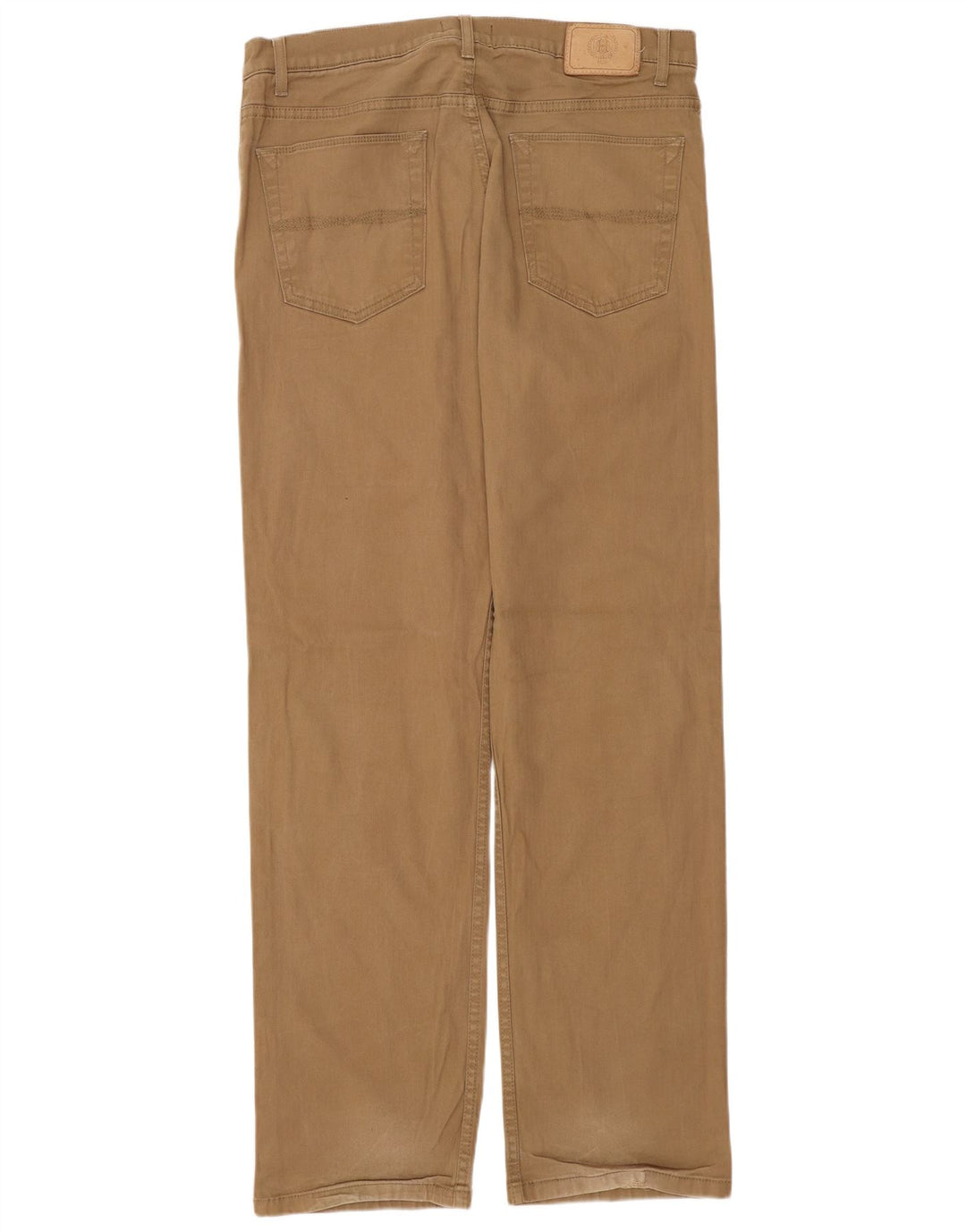 Męskie spodnie codzienne MARKS & SPENCER Blue Harbor W34 L33 brązowe