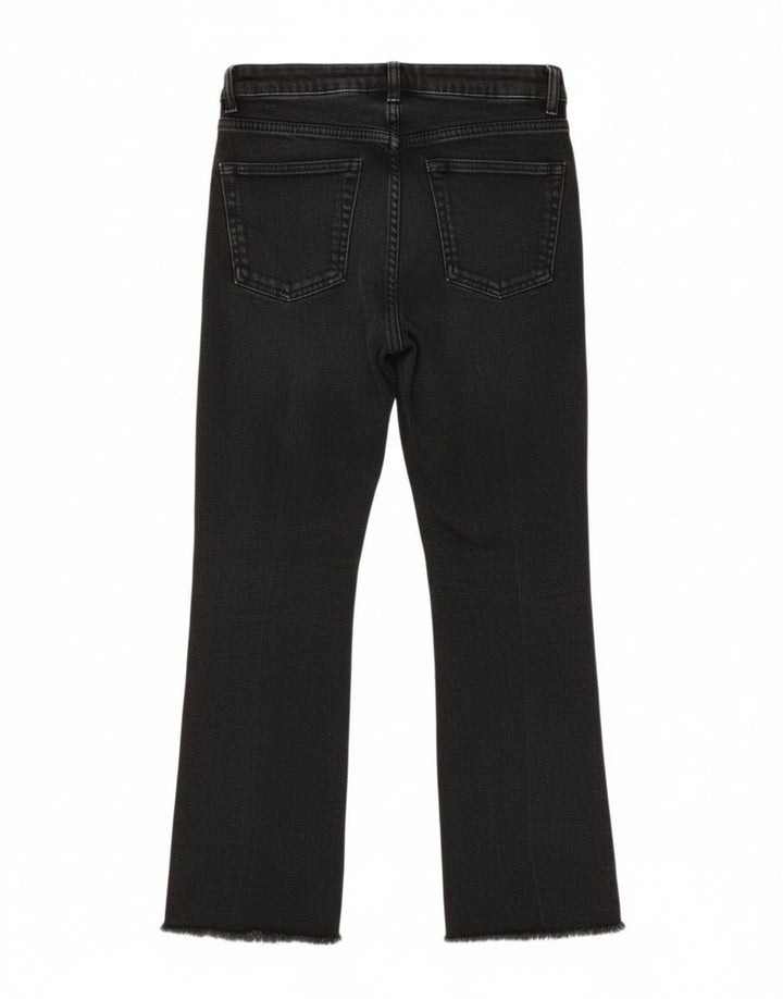Krótkie jeansy damskie Zara EU 38 Small W28 L24 Czarne