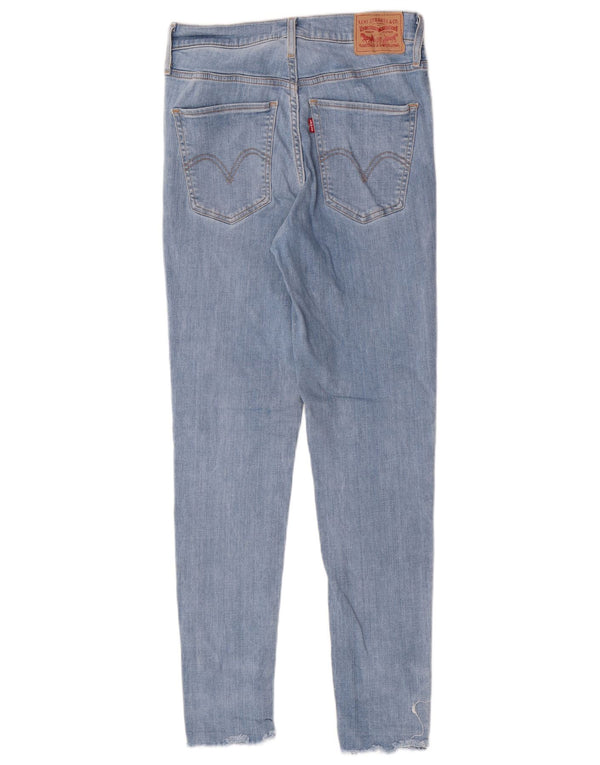 Damskie jeansy skinny Levi's W28 L27 Niebieska bawełna