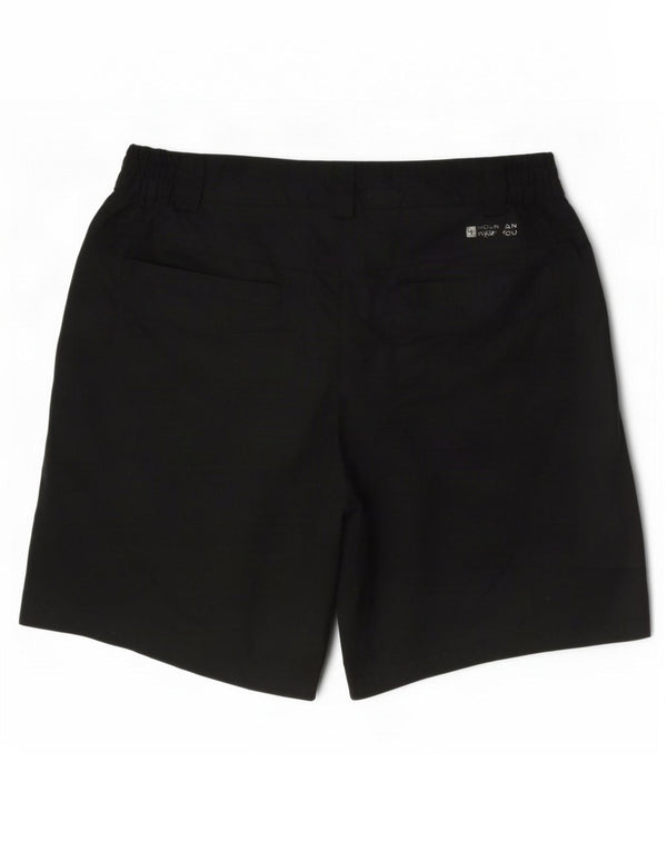 Damskie spodenki chino Mountain Warehouse UK 12 Medium W32, czarny poliester