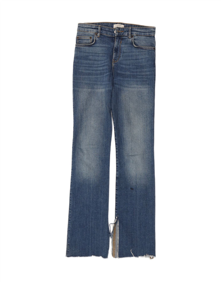 ZARA Womens Bootcut Jeans EU 36 XS W26 L32 Blue Cotton Vintage Zara and Second-Hand Zara from Messina Hembry 
