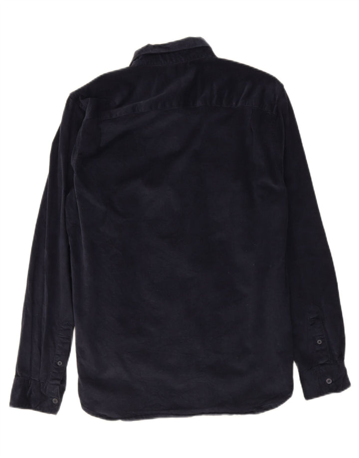 FRENCH CONNECTION Mens Shirt Medium Navy Blue Cotton