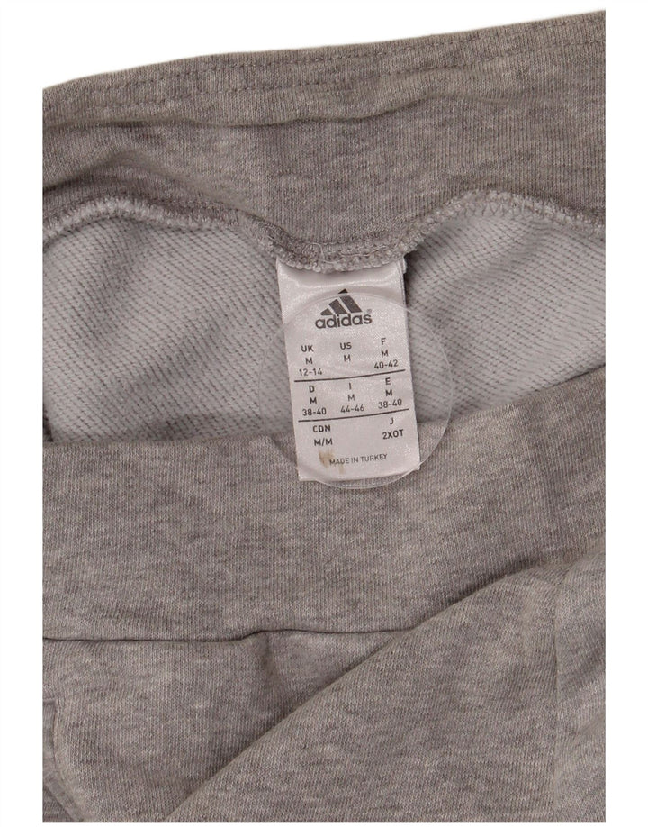 Damskie spodnie dresowe ADIDAS Graphic Joggers UK 12/14 Średni szary
