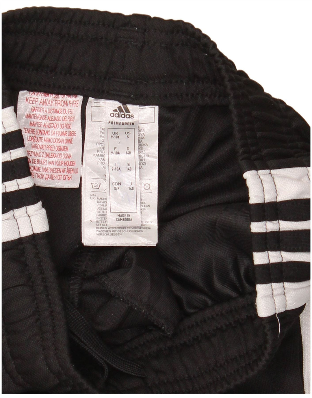 Chłopięce spodnie dresowe Adidas Aeroready 9-10 lat, czarny poliester