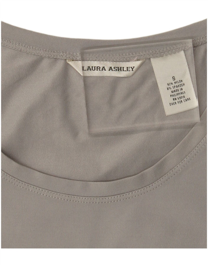 Damska kamizelka LAURA ASHLEY Top UK 10 Small, szary nylon