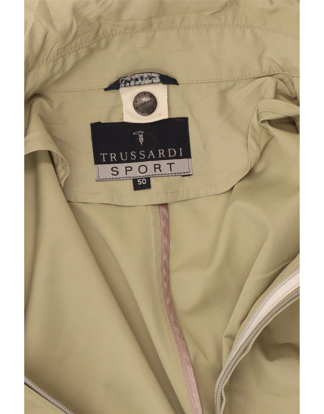Męska kurtka użytkowa TRUSSARDI IT 50, duża, zielona