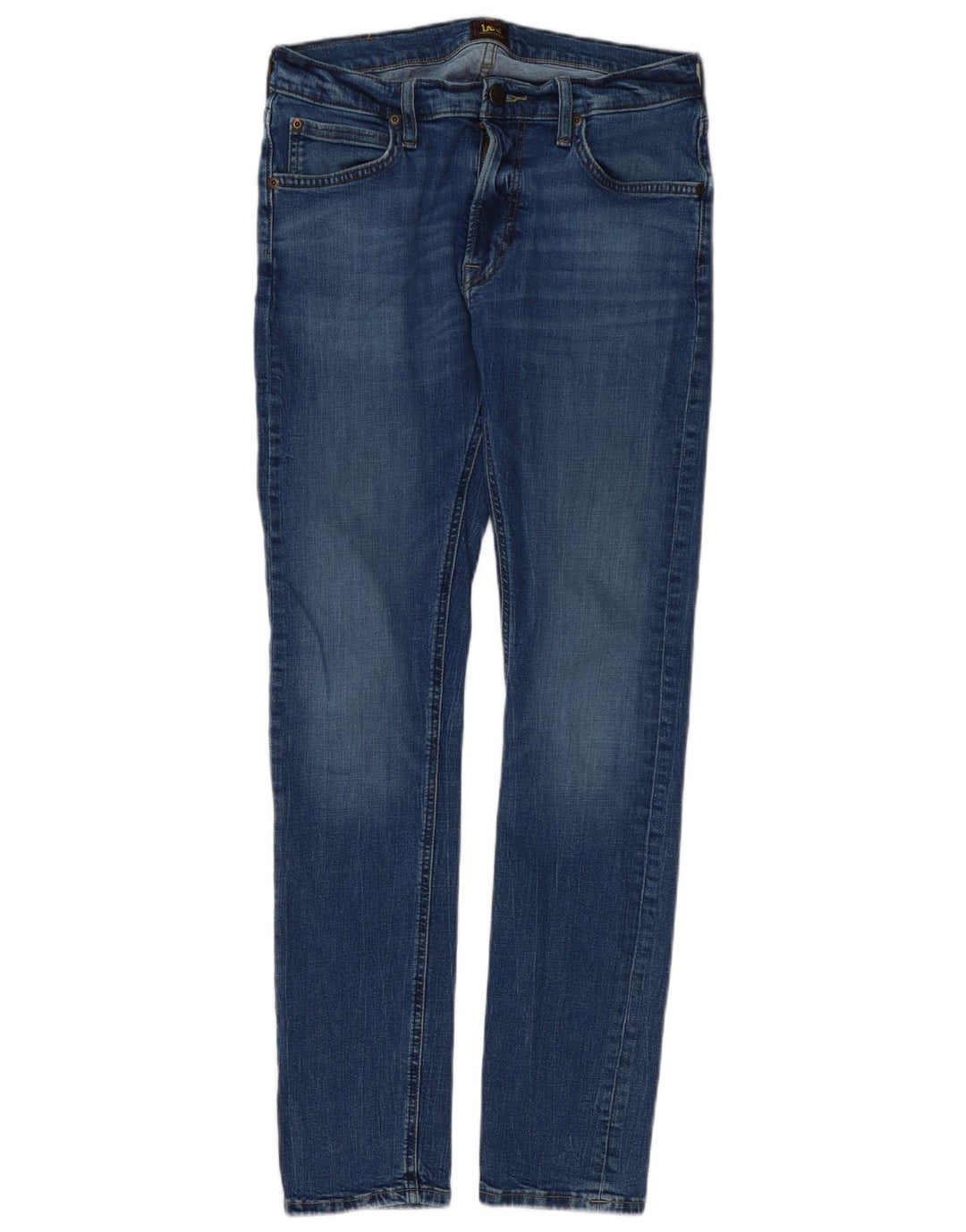 Lee Męskie Luke Slim Jeans W31 L30 Niebieskie bawełniane