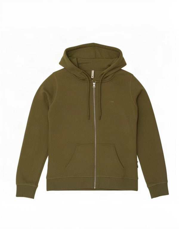 Carrera Girls Zip Hoodie Sweater 13-14 Years Medium Khaki Polyester