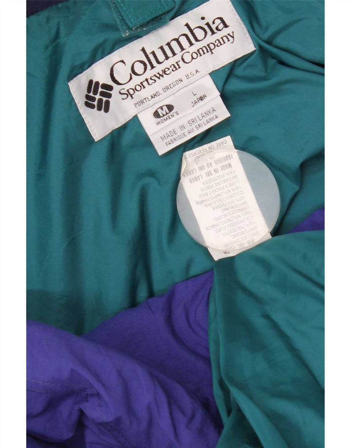 Damska dwustronna kurtka oversize Columbia UK 14 w kolorze średniej zieleni