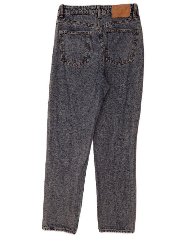 Damskie jeansy zwężane Zara EU 38 Small W28 L29 Niebieskie bawełniane