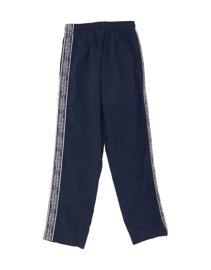 Męski pełny dres ASICS z grafiką, nylon w kolorze średniego błękitu