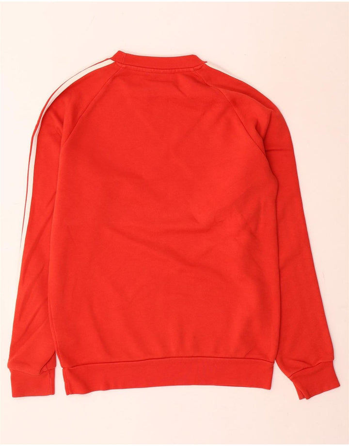 Adidas Męska Bluza Sweter XS Czerwona Bawełna