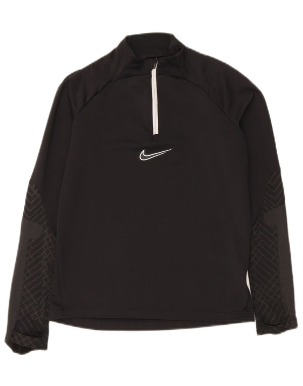 Chłopięcy dres Nike Dri Fit Slim Pullover Top 10-11 lat, średni czarny