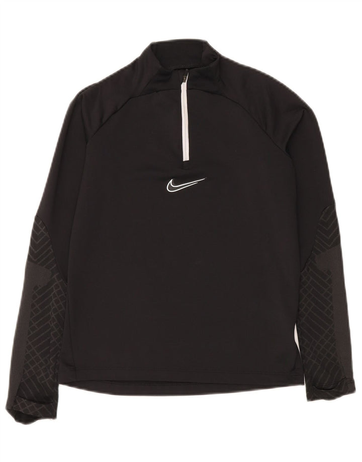 Chłopięcy dres Nike Dri Fit Slim Pullover Top 10-11 lat, średni czarny