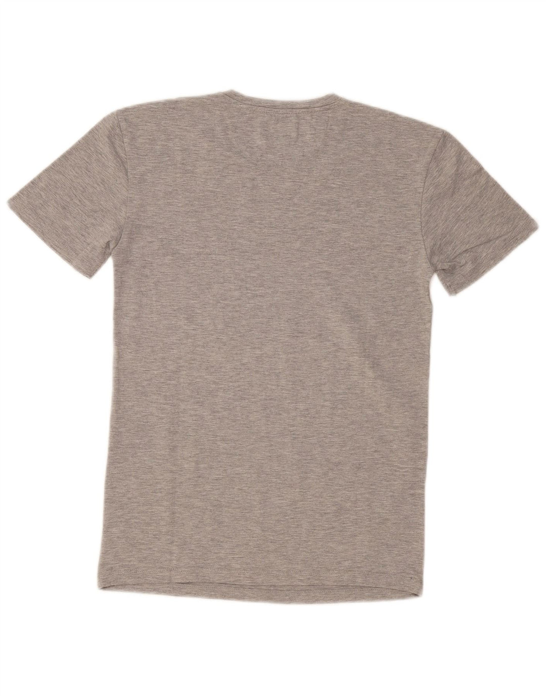 Męski T-shirt Zara Super Slim Fit, mały, szary nakrapiany