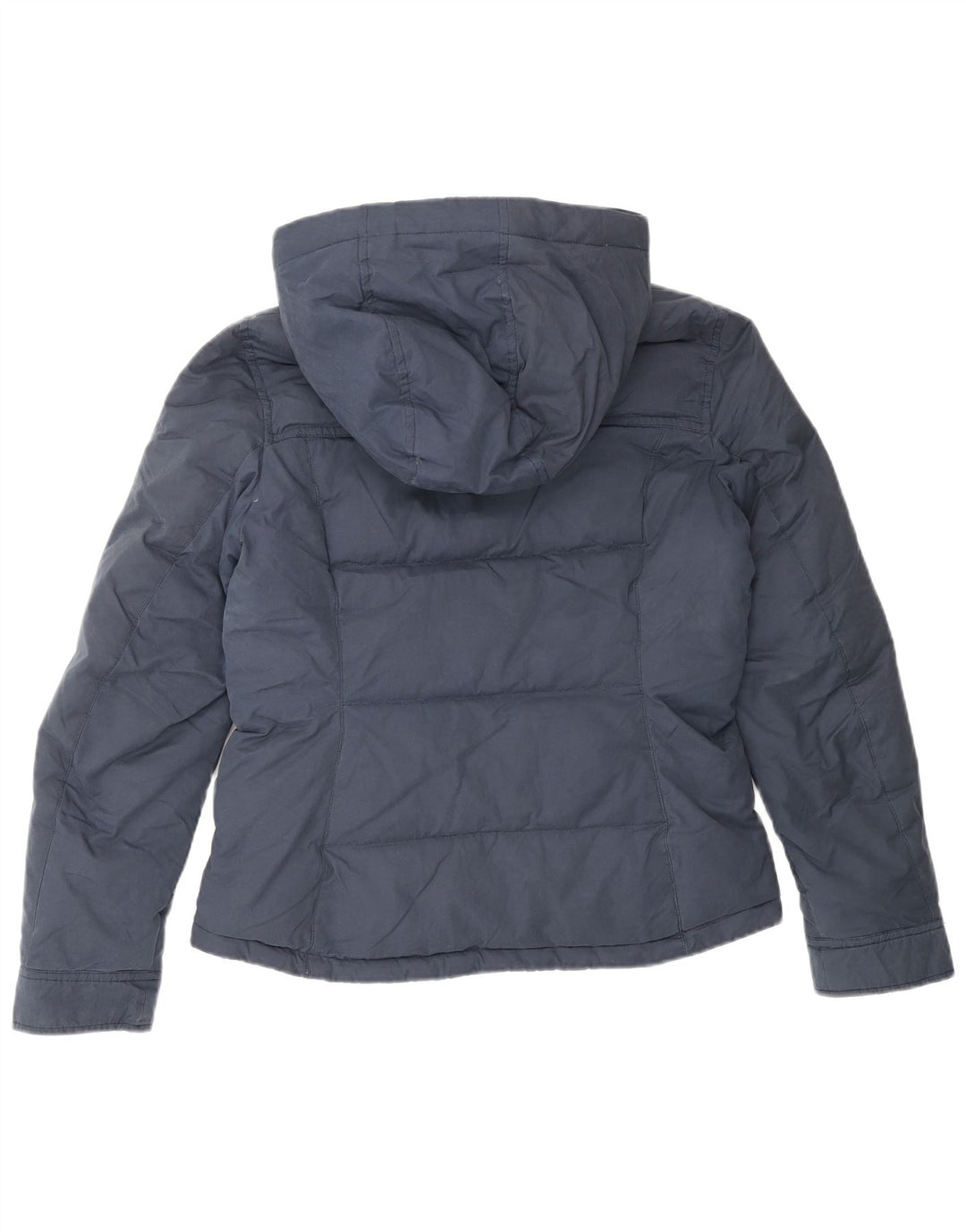 Damska ocieplana kurtka z kapturem Jack Wills UK 8, mała, granatowa, poliester