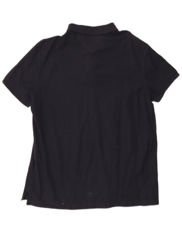 Męska koszulka polo Tommy Hilfiger XL, granatowa, bawełniana
