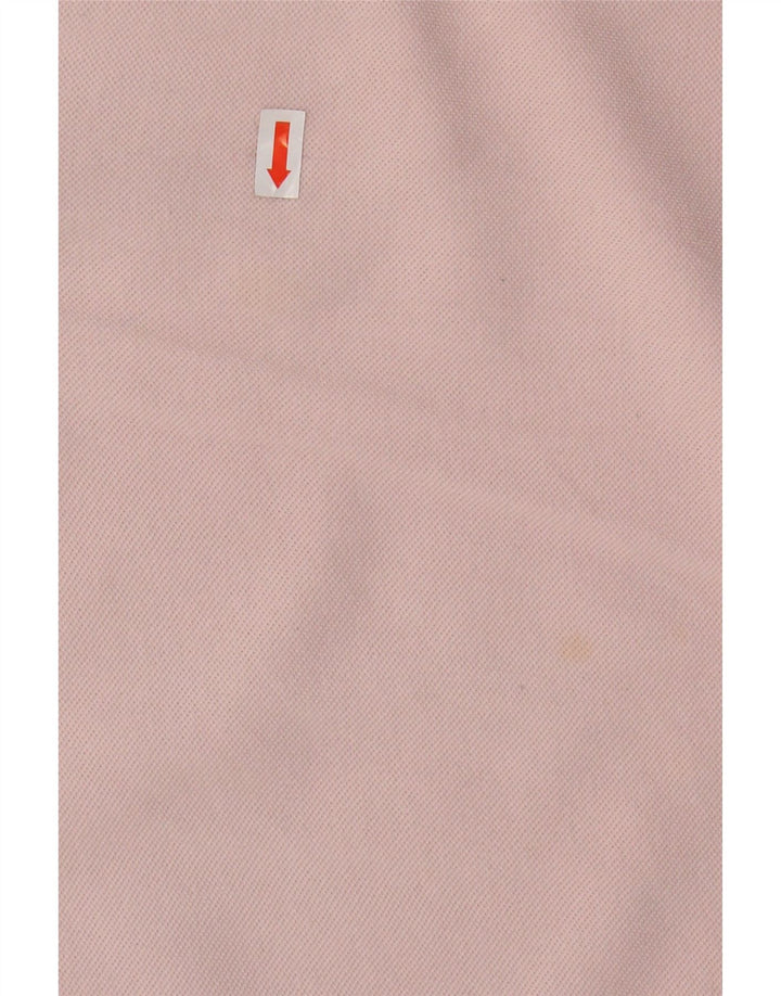 Męska koszulka polo MARLBORO CLASSICS Średnioróżowa, bawełniana