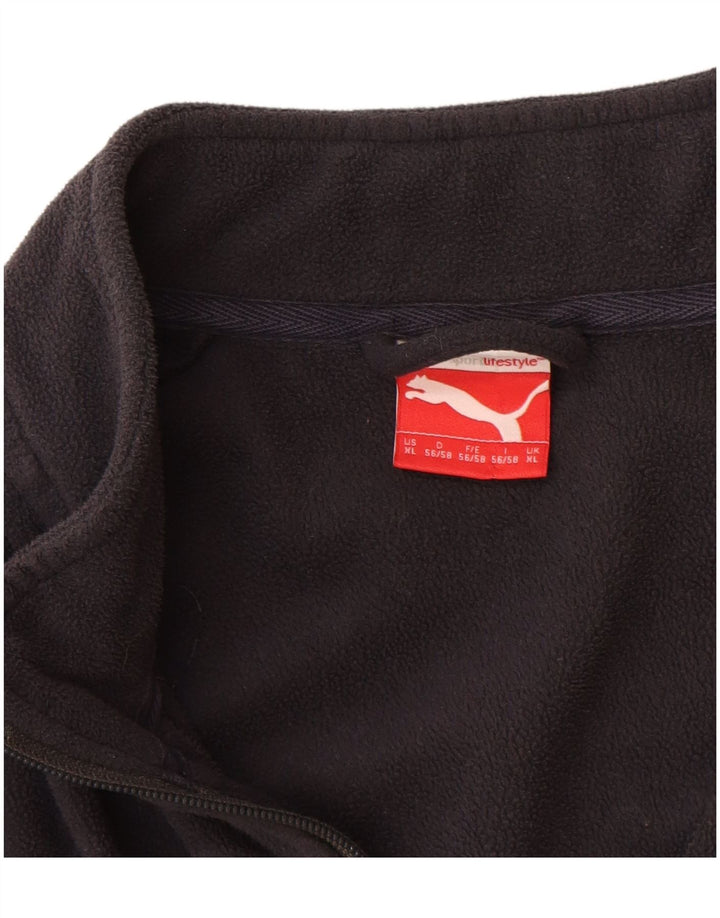 Męska kurtka polarowa Puma UK 42 XL granatowa