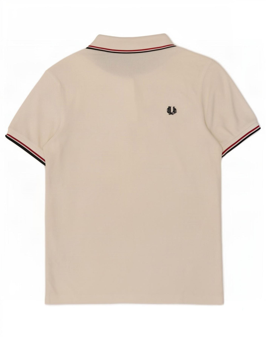 Męska koszulka polo Fred Perry, średnia biała bawełna