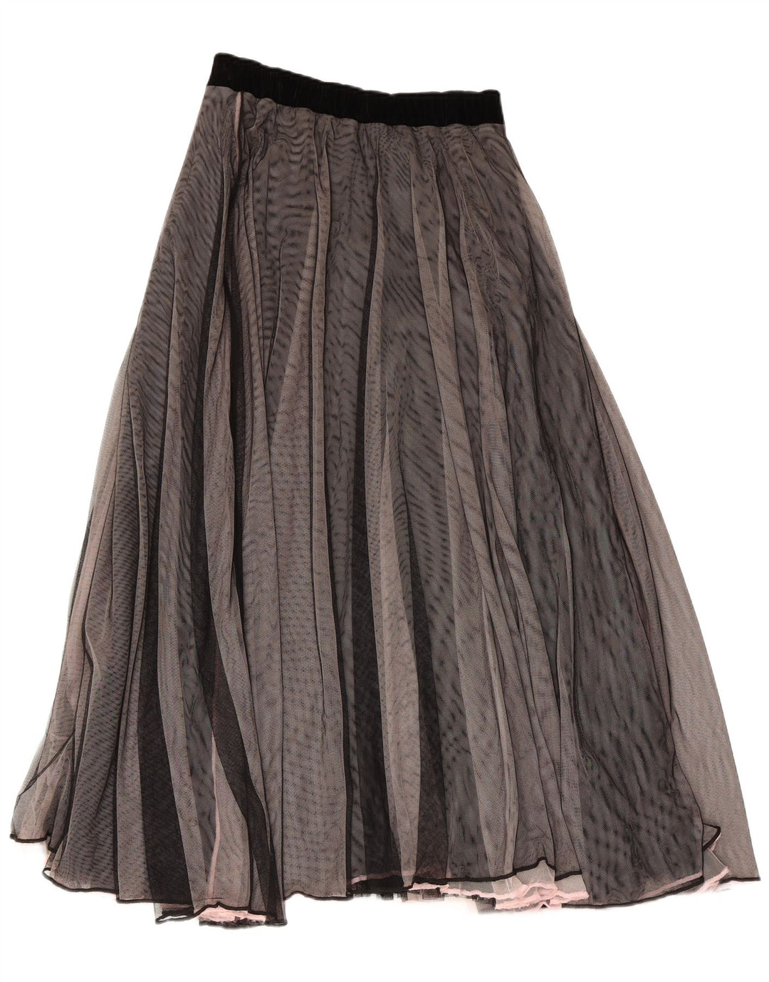 GABI LAUTON Rozkloszowana spódnica damska EU 40 Średnia W28 Czarny poliester