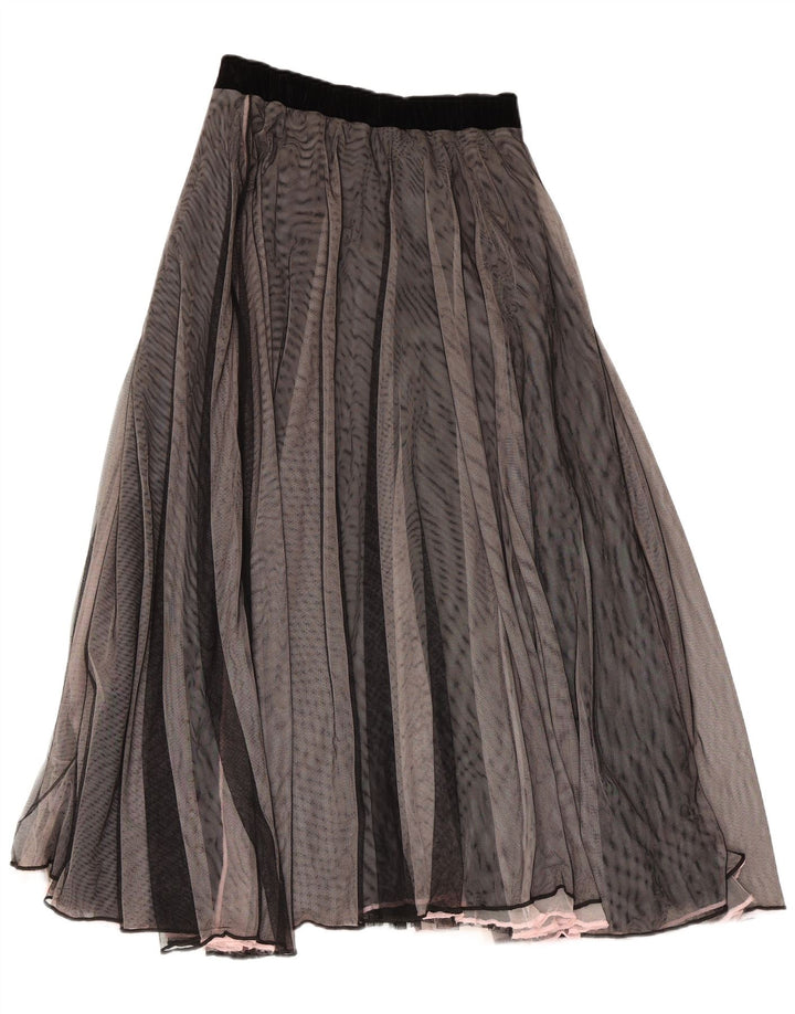 GABI LAUTON Rozkloszowana spódnica damska EU 40 Średnia W28 Czarny poliester