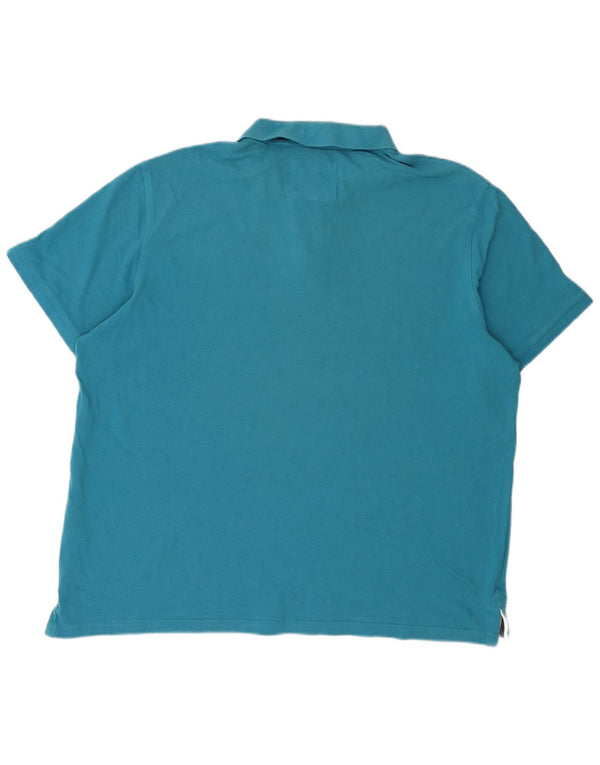 Męska koszulka polo Crew Clothing 2XL, niebieska, bawełniana