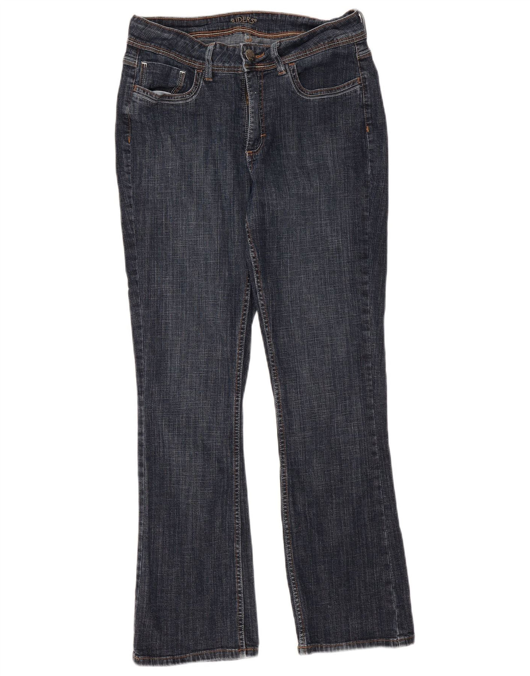 Damskie jeansy Lee Riders Bootcut US 12 Large W30 L30 Granatowa bawełna