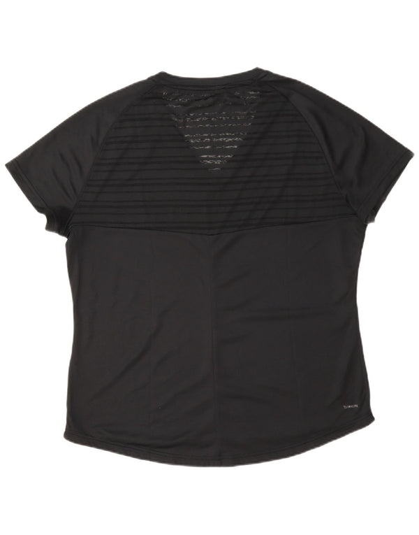 Damska koszulka Adidas Climalite Top UK 20/22 XL Czarna