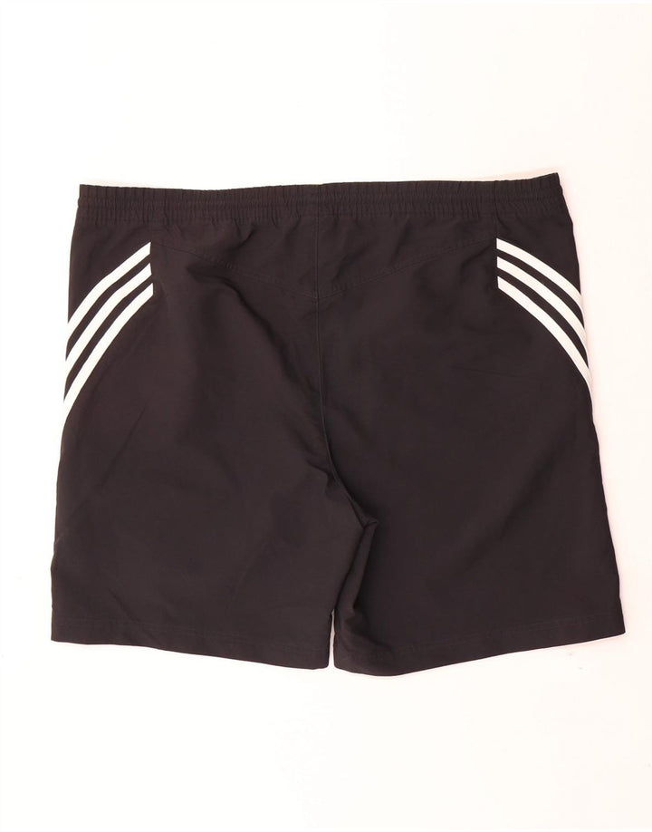 Męskie spodenki sportowe Adidas XL, czarne, poliestrowe