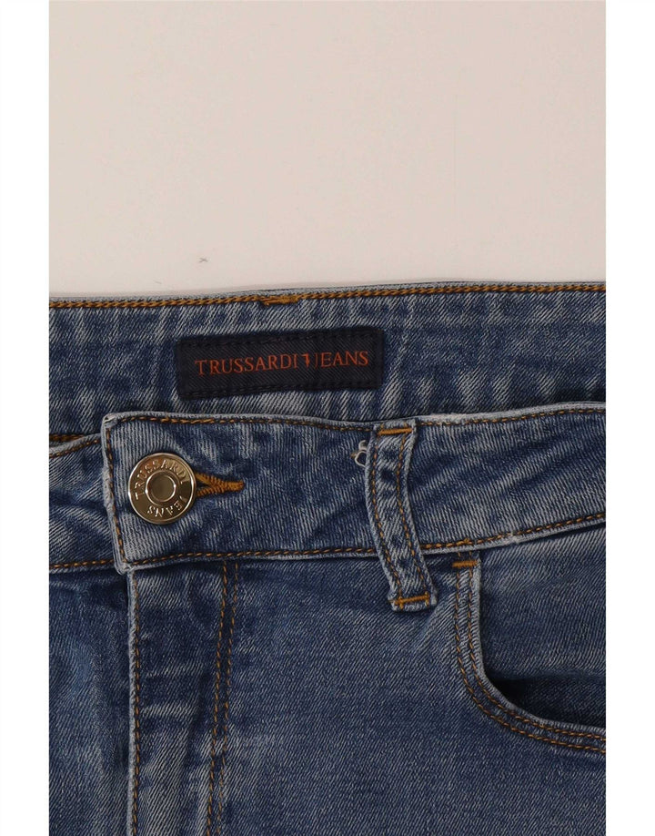 Damskie jeansy Trussardi W29 L32 Niebieskie