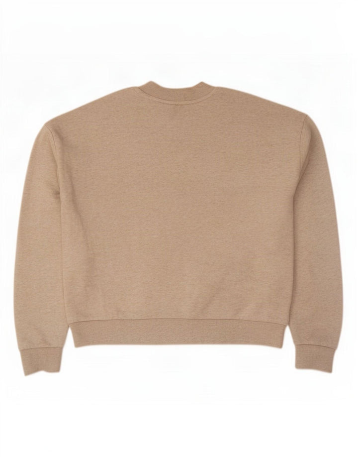 Damska bluza oversize Kappa UK 14, średnia beżowa bawełna