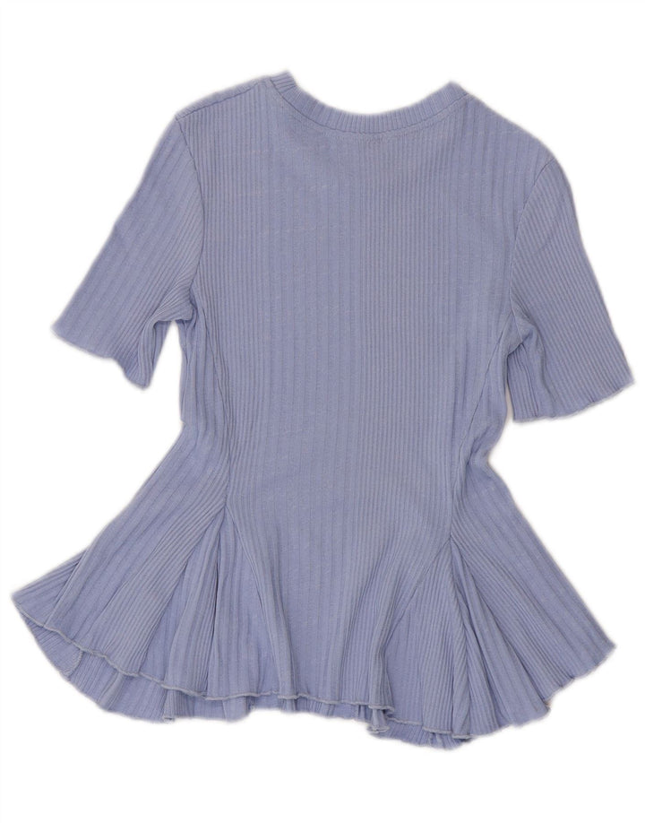 Damski krótki top ZARA UK 8, mały fiolet