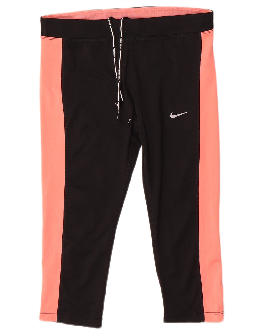 Damskie legginsy Nike Dri Fit Capri UK 14, średni czarny kolor, blok