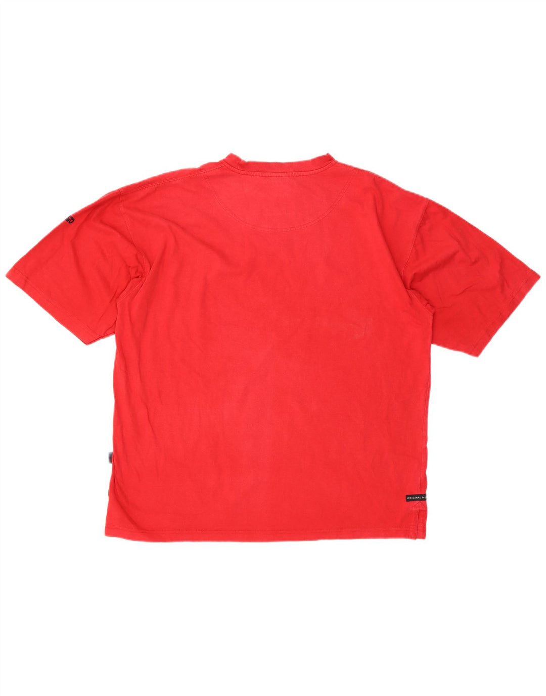Męski T-shirt z grafiką Musto, duży, czerwony