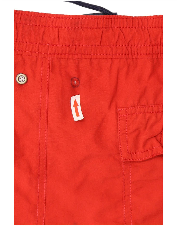 Męskie spodenki kąpielowe Polo Ralph Lauren, średni czerwony poliester